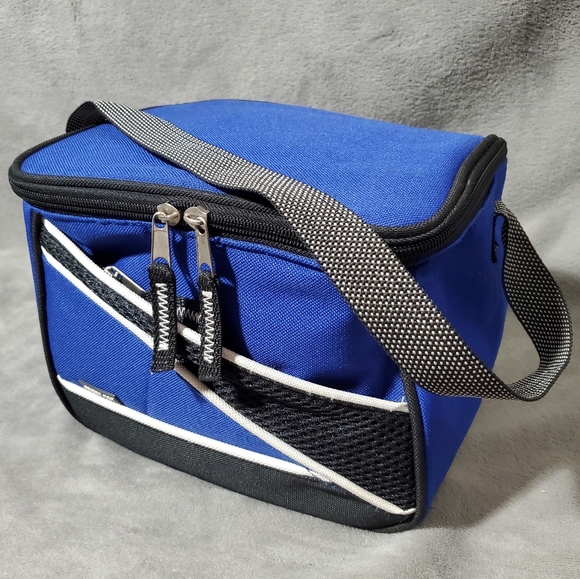 Fridge Pak Soft Side Insulated Cooler Lunch Bag Blue - Picture 1 of 13